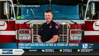 Twin Falls fire captain retires after 24 years of service