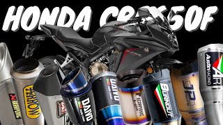 เสียงท่อ Honda Cbr650f (exhaust sound)