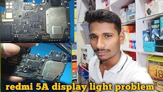 redmi 5a ka display light problem | 💯% solve | Mobile expert natha