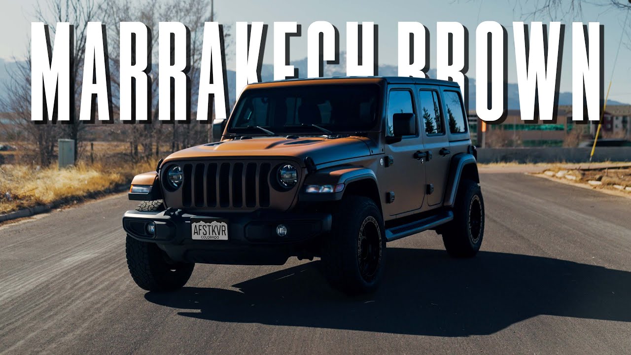 Jaw-Dropping 2020 Jeep Wrangler Customization | Seamless Wrap & Roll Bar Color Match! | 4K |