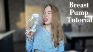 How To Use A Manual Breast Pump Easily Complete Breastfeeding Guide For New Moms