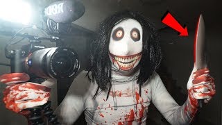 JEFF THE KILLER TOOK MY CAMERA AND RECORDED ME!! (SCARY)