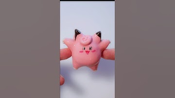 I made Clefairy out of polymer clay!  #pokemon #craft #sculpture #clay #handmade #diy #tutorial