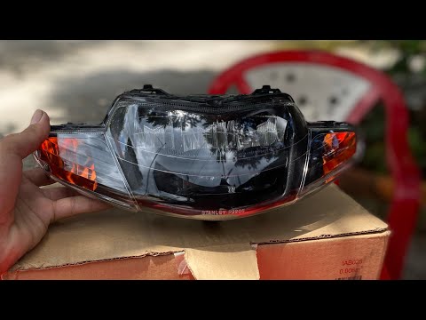Video Đèn 2 tầng Wave zx 100 - Wave thái 110 - youtube