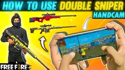 How to use 2 M82B Without Reload in Freefire? | M82b Scope Fire trick - Garena freefire | Pcp Gaming