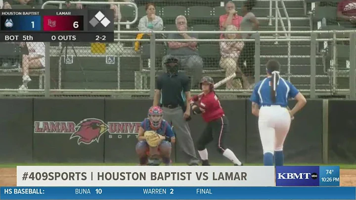 Lamar blasts Houston Baptist, 9-1