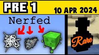 New Impossible Item & Potion Nerfs  1.21 Minecraft update review