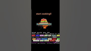 making HAMBURGER in #SANDBOXELS #browsergame #gamedev