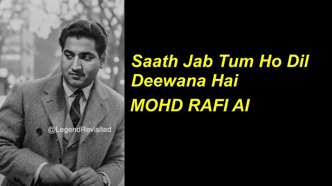 Ye Safar Bhi Kitna Suhana Hai  Sawaal 1982  Mohammed Rafi  AI Cover