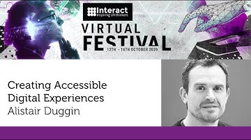 Creating accessible digital experiences | Al Duggin