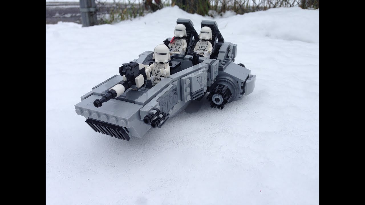 LEGO Star Wars LIUV/First Order Snowspeeder review