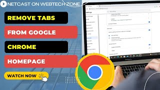 how to remove tabs from google chrome homepage