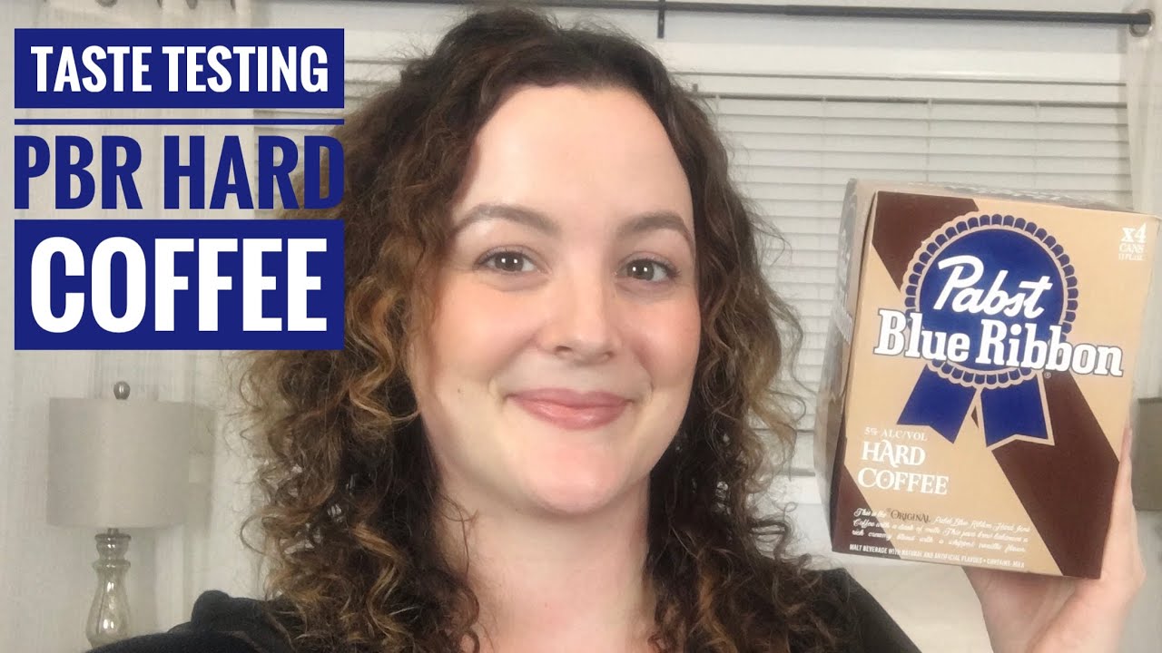PBR Hard Coffee Alcoholic Beverage Taste Test ☕️🍺 YouTube