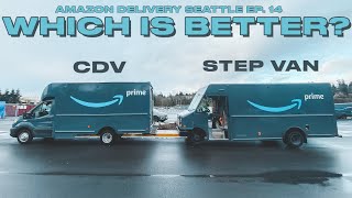 Amazon Step Van vs. CDV /// AMAZON DELIVERY SEATTLE EP. 14