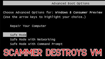 TECH SUPPORT SCAMMER DESTROYS MY VIRTUAL MACHINE