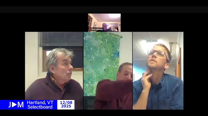 Hartland Selectboard 12/8/2025