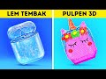 PULPEN 3D VS LEM TEMBAK || Kerajinan dan Kiat DIY dari Pulpen 3D dan Lem Tembak oleh 123 GO Like!