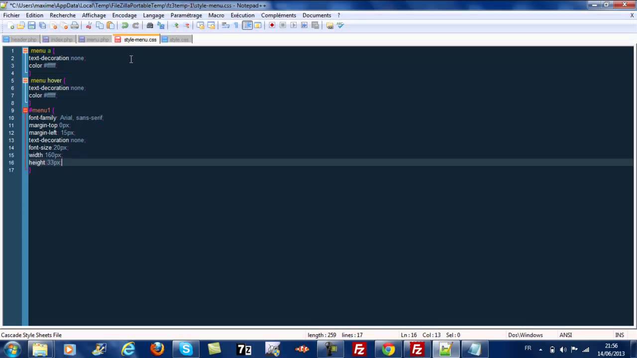 créer un site web html et css #1 - YouTube