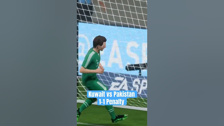 Kuwait vs Pakistan 1-1 penalty highlight #shorts