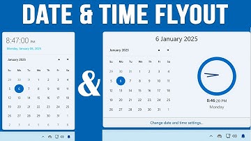 How to View the Date & Time from The System Tray when you Have the Windows Taskbar Clock Hidden