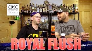 The royal flush, balanced with peach schnapps against cranberry juice
a bit of whiskey to man it up bit. question day, what's your
favorite...