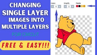 How to Change Single Layer Image into Multiple Layers Image | How to Make an SVG