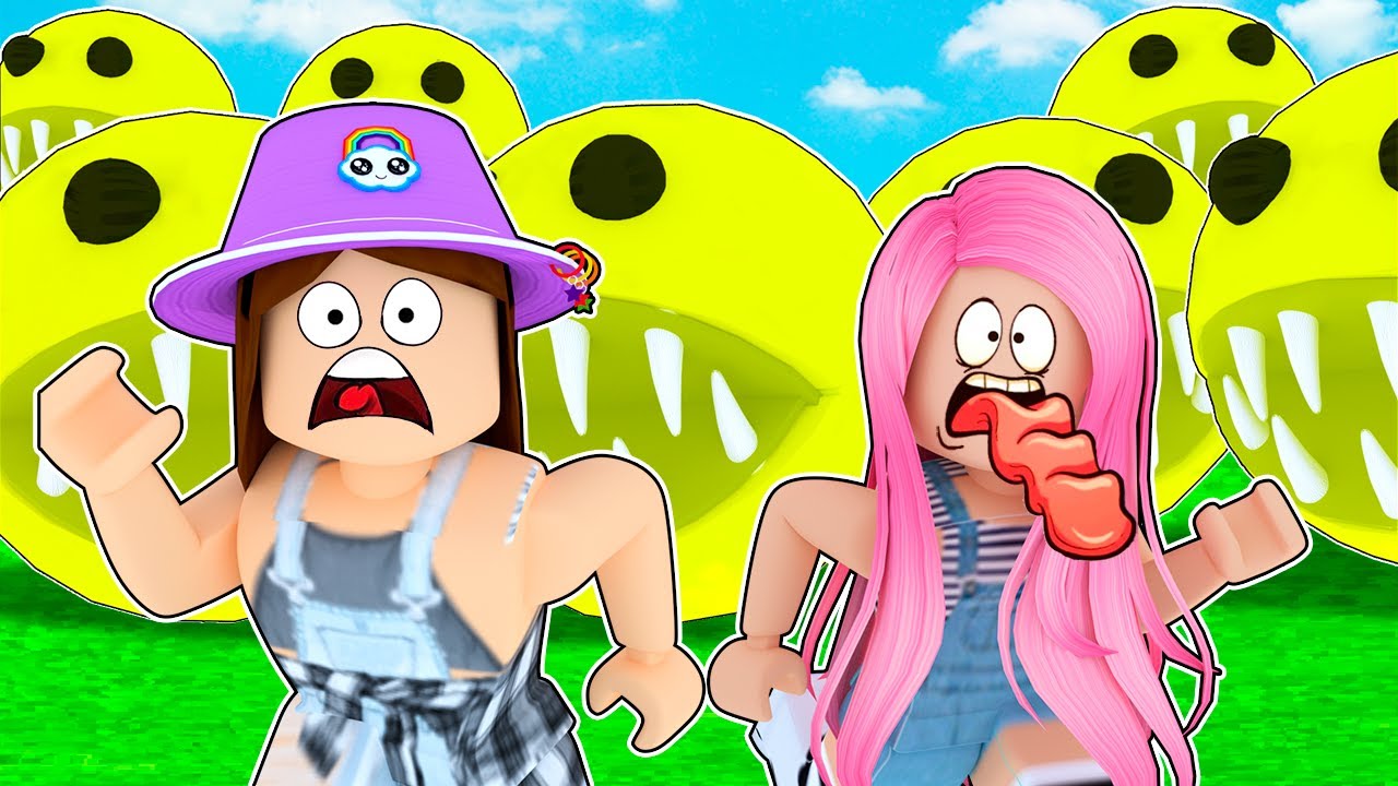 SOBREVIVENDO AO ATAQUE DO PACMAN FAMINTO NO ROBLOX - YouTube