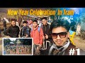 New Year Celebration In Train 😂 | Dehli Journey - The Sidht Official