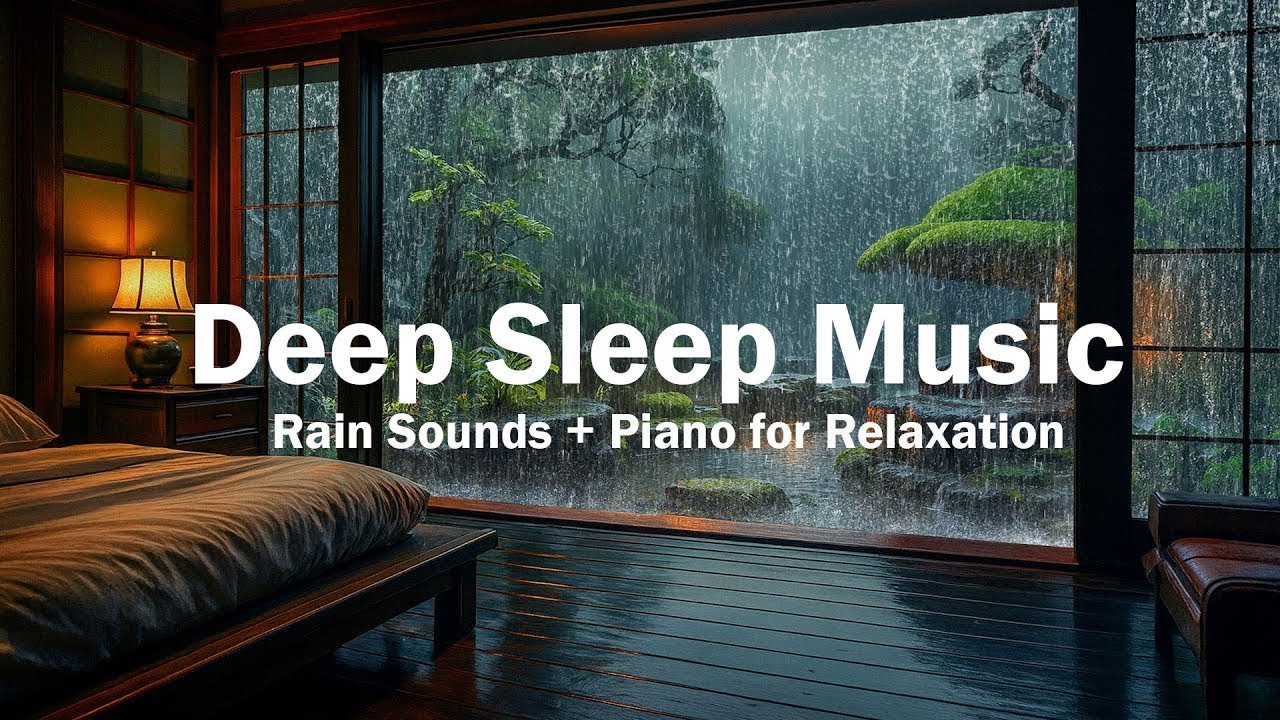 Relaxing Piano Music – Healing Rain Sounds for Deep Sleep,Stress Relief ...