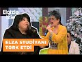 Elgizlə izlə | Elza Seyidcahanla Flora Kərimova canlı efirdə dava etdi | Elza studiyanı tərk etdi image