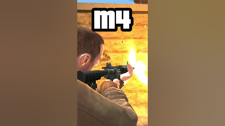 GTA V vs. GTA IV – Weapons Comparison #shorts