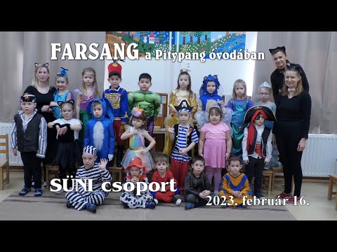 Farsang a hernádi Pitypang óvodában_Süni csoport 2023