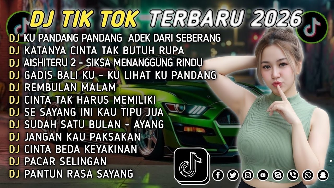 DJ TIKTOK TERBARU 2026 || DJ CINTA DARI SEBERANG 🎵 DJ KATANYA CINTA TAK BUTUH RUPA 🎵 FULL ALBUM❗❗