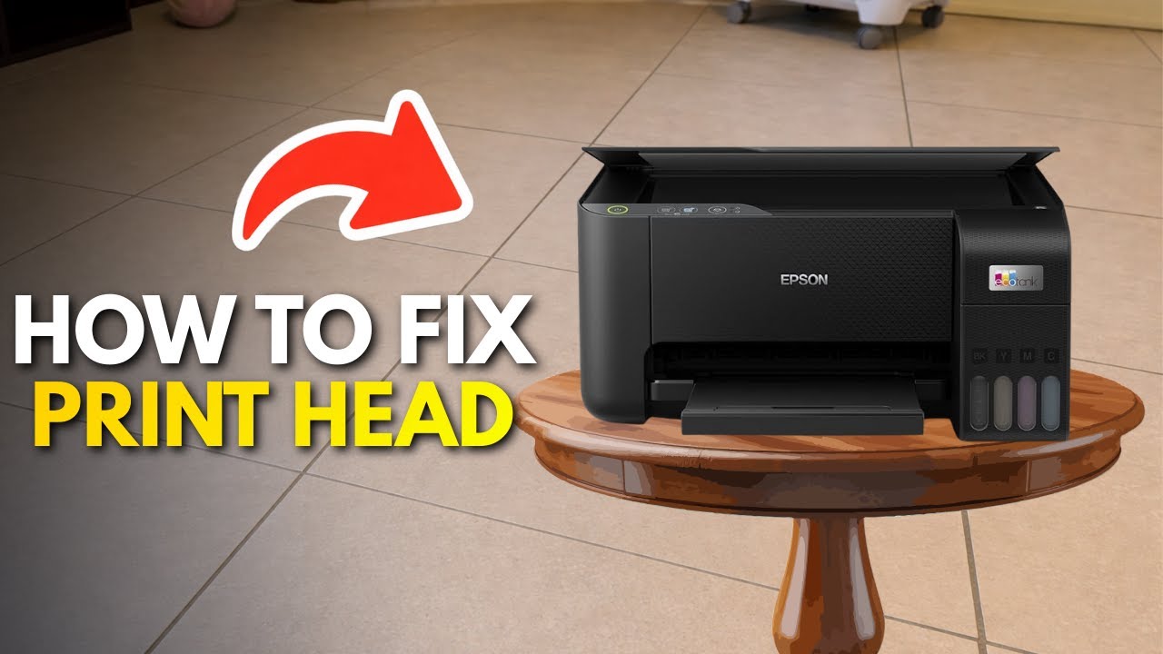 How to Clean Print Head on Epson EcoTank ET-2400 Printer Without ...