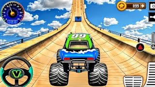 Ramp Car Racing - Impossible Monster Truck Ultra Mega Ramp Driving - Android Gameplay #101 screenshot 5