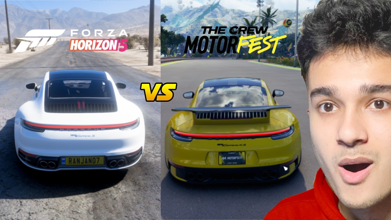 PORSCHE 911 CARRERA COMPARISON💸🤯 | Logitech G29 | Techno Gamerz