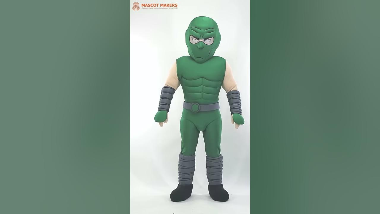 Ninja Flip Out Mascot Costume  Mascot Makers - Custom mascots and  characters