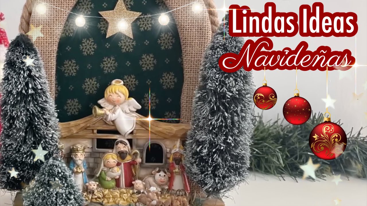 La manera FÁCIL de CREAR Adornos Navideños Hermosos / DIY Home Decor / Artesanato Natalino