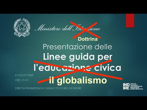 Educazione civica: il cavallo di troia del globalismo