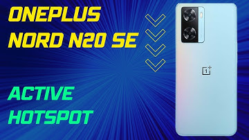 Oneplus Nord N20 SE Active Mobile Hotspot ||  How to use Mobile Hotspot || How To Enable Hotspot