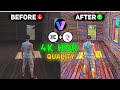 How to Increase free fire Video Quality ⚙️ || in capcut | 4k quality tutorial in Capcut ||