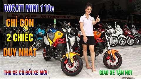 Ducati monster 110cc 2022 giá bao nhiêu