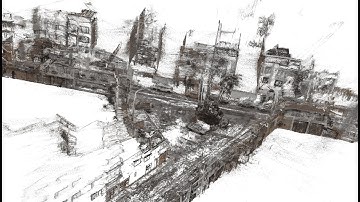 Pointcloud of my neighborhood (Colmap)