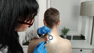 ASMR | Special & Detailed Allergy Test On The Back *(Fe)MaleASMR*