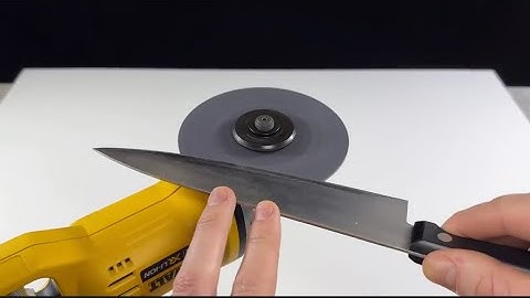 Amazing method to sharpen A knife 🔪 like A razor sharp ln just 3 minutes #experimentteam