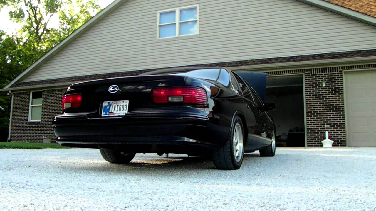1996 Impala SS w/ Dynomax Bullet Race Mufflers YouTube