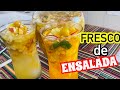 COMO HACER FRESCO DE ENSALADA SALVADOREÑO