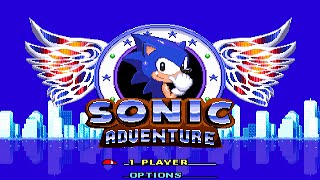 Sonic Adventure 16-Bits (Demo) ✪ Walkthrough (4K/60Fps)