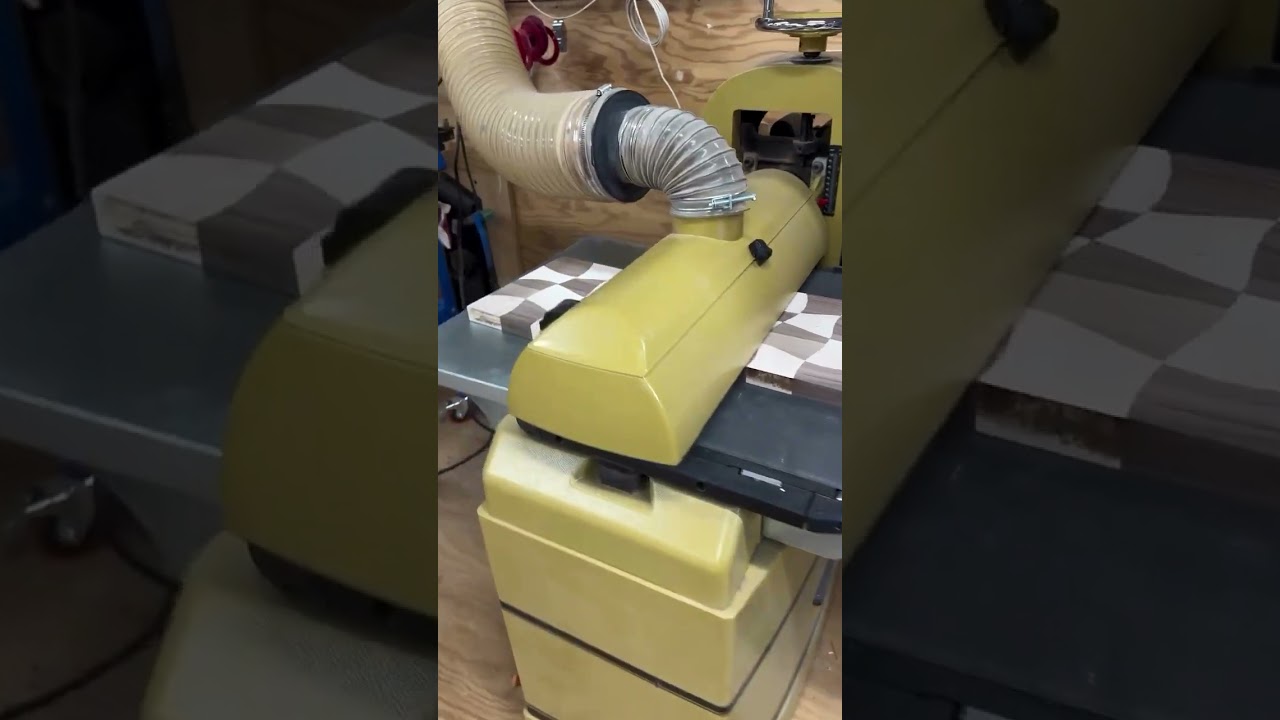 @wood_and_stoane Ahh the sweet luxury of the drum sander...