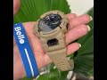 Video thực tế Casio G-Shock Bluetooth Tối Ưu Tập Luyện G-Squad GBA-900UU-5A Màu Nâu Cát Bello